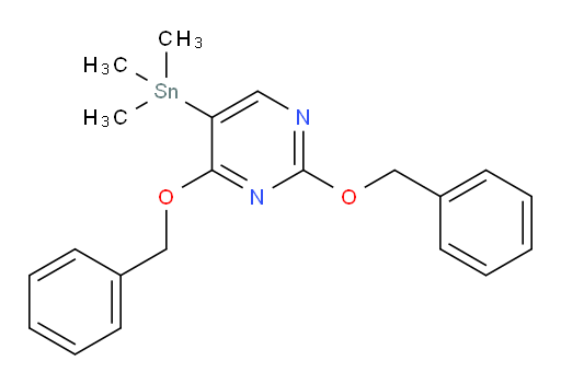 2,4-bis(benzyloxy)-5-(trimethylstannyl)pyrimidine