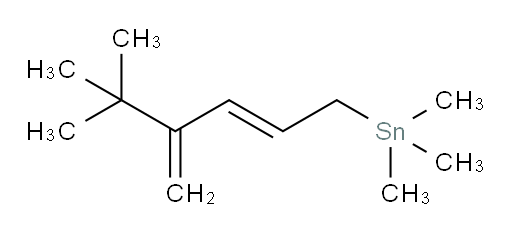 (E)-(5,5-dimethyl-4-methylenehex-2-en-1-yl)trimethylstannane