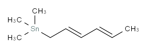 (2E,4E)-hexa-2,4-dien-1-yltrimethylstannane