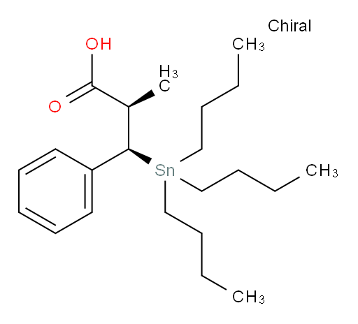 (2R,3R)-2-methyl-3-phenyl-3-(tributylstannyl)propanoic acid