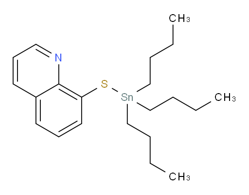 8-((tributylstannyl)thio)quinoline