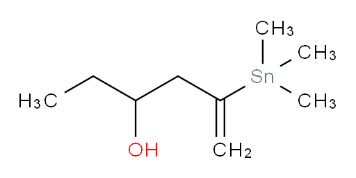 5-(trimethylstannyl)hex-5-en-3-ol