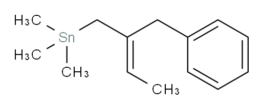 (E)-(2-苄基丁-2-烯-1-基)三甲基锡烷