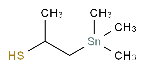 1-(trimethylstannyl)propane-2-thiol