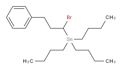 (1-bromo-3-phenylpropyl)tributylstannane