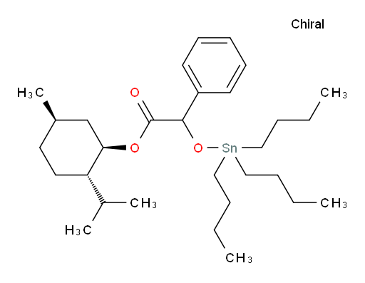 (1R,2S,5R)-2-isopropyl-5-methylcyclohexyl 2-phenyl-2-((tributylstannyl)oxy)acetate