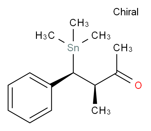 (3R,4S)-3-methyl-4-phenyl-4-(trimethylstannyl)butan-2-one