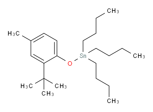 tributyl(2-(tert-butyl)-4-methylphenoxy)stannane