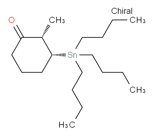 (2S,3R)-2-methyl-3-(tributylstannyl)cyclohexanone