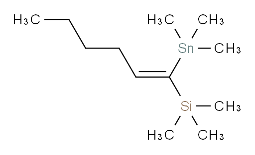 (Z)-trimethyl(1-(trimethylstannyl)hex-1-en-1-yl)silane