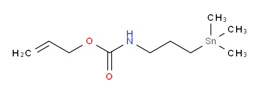 allyl (3-(trimethylstannyl)propyl)carbamate