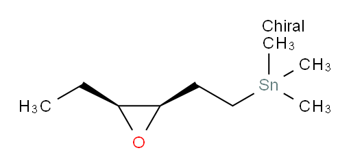 (2-((2R,3S)-3-ethyloxiran-2-yl)ethyl)trimethylstannane