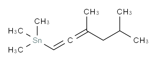 (3,5-dimethylhexa-1,2-dien-1-yl)trimethylstannane