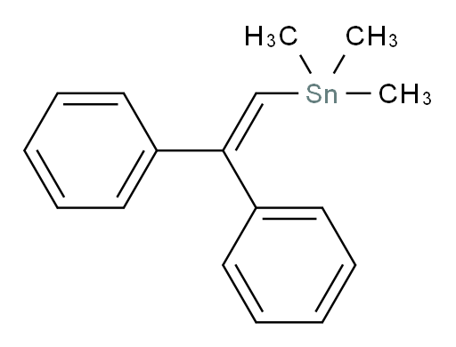 (2,2-diphenylvinyl)trimethylstannane