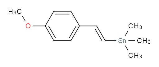 (E)-(4-methoxystyryl)trimethylstannane