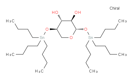 (2S,3R,4R,5R)-2,5-bis((tributylstannyl)oxy)tetrahydro-2H-pyran-3,4-diol