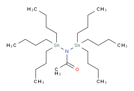 N,N-bis(tributylstannyl)acetamide