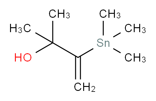 2-methyl-3-(trimethylstannyl)but-3-en-2-ol