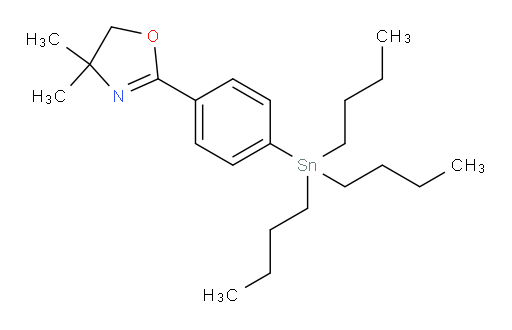 4,4-dimethyl-2-(4-(tributylstannyl)phenyl)-4,5-dihydrooxazole