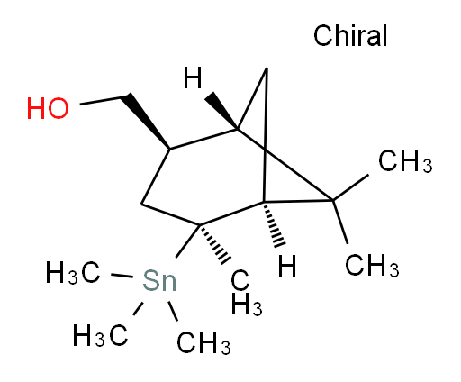 ((1S,2R,4S,5S)-4,6,6-三甲基-4-(三甲基锡基)双环[3.1.1]庚-2-基)甲醇