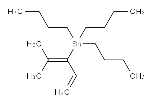 tributyl(4-methylpenta-1,3-dien-3-yl)stannane