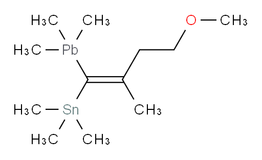 (Z)-(4-methoxy-2-methyl-1-(trimethylplumbyl)but-1-en-1-yl)trimethylstannane