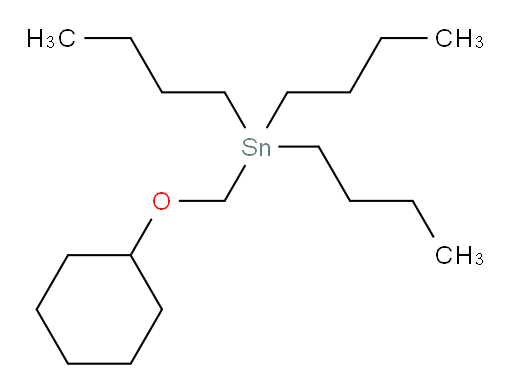 tributyl((cyclohexyloxy)methyl)stannane