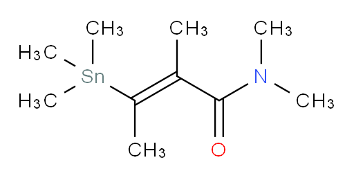 (E)-N,N,2-trimethyl-3-(trimethylstannyl)but-2-enamide