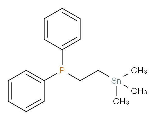 diphenyl(2-(trimethylstannyl)ethyl)phosphine