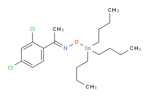 (E)-1-(2,4-dichlorophenyl)ethanone O-tributylstannyl oxime