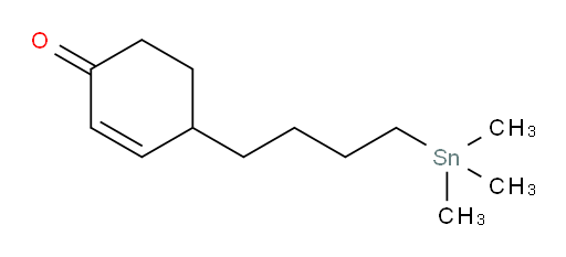 4-(4-(trimethylstannyl)butyl)cyclohex-2-enone