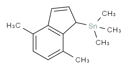 (4,7-dimethyl-1H-inden-1-yl)trimethylstannane