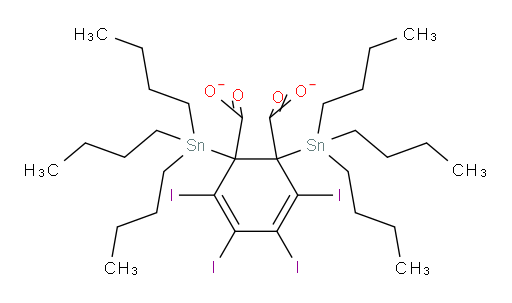 3,4,5,6-四碘-1,2-双(三丁基锡基)环己-3,5-二烯-1,2-二甲酸酯