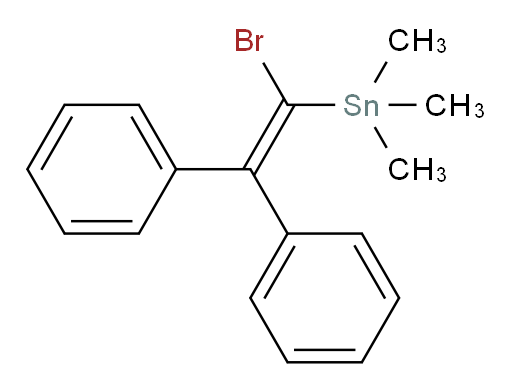 (1-溴-2,2-二苯基乙烯基)三甲基锡烷