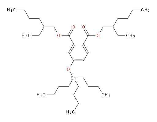 bis(2-ethylhexyl) 4-((tributylstannyl)oxy)phthalate