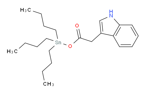 tributylstannyl 2-(1H-indol-3-yl)acetate