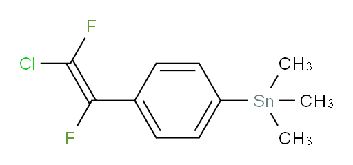 (Z)-(4-(2-chloro-1,2-difluorovinyl)phenyl)trimethylstannane
