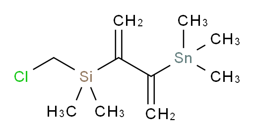 (chloromethyl)dimethyl(3-(trimethylstannyl)buta-1,3-dien-2-yl)silane