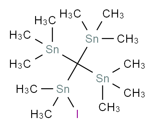 ((iododimethylstannyl)methanetriyl)tris(trimethylstannane)