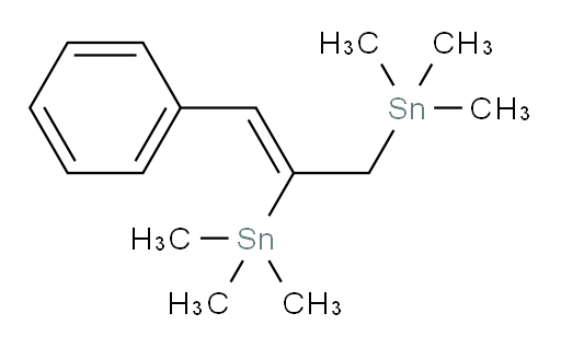 (Z)-(3-phenylprop-2-ene-1,2-diyl)bis(trimethylstannane)