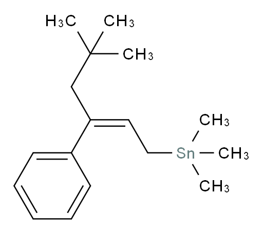 (Z)-(5,5-dimethyl-3-phenylhex-2-en-1-yl)trimethylstannane