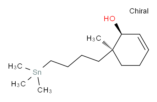 (1S,6R)-6-甲基-6-(4-(三甲基锡基)丁基)环己-2-烯醇