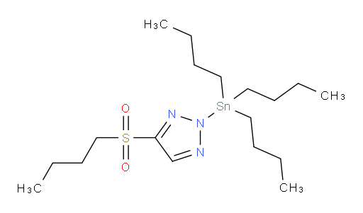 4-(butylsulfonyl)-2-(tributylstannyl)-2H-1,2,3-triazole