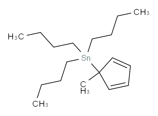 tributyl(1-methylcyclopenta-2,4-dien-1-yl)stannane