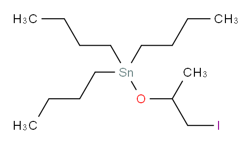 tributyl((1-iodopropan-2-yl)oxy)stannane