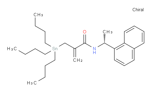 (R)-N-(1-(naphthalen-1-yl)ethyl)-2-((tributylstannyl)methyl)acrylamide