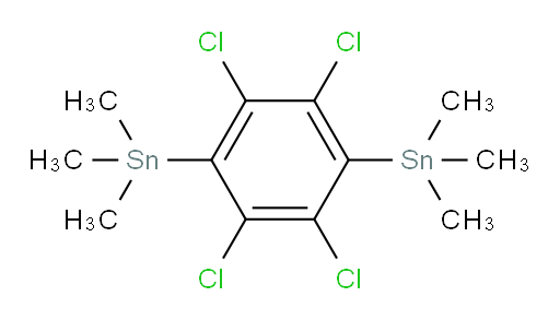 (全氯-1,4-苯二基)双(三甲基锡烷)