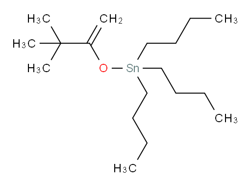 tributyl((3,3-dimethylbut-1-en-2-yl)oxy)stannane