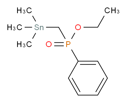ethyl phenyl((trimethylstannyl)methyl)phosphinate