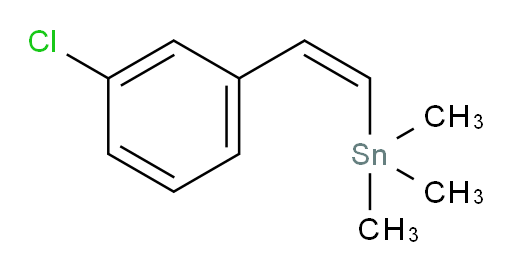 (Z)-(3-chlorostyryl)trimethylstannane